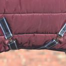 Weatherbeeta Comfitec 210D Channel Quilt Stable Rug Combo Neck 250g Medium (Maroon/Grey/White) additional 5