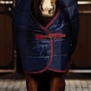 Weatherbeeta Comfitec 210d Channel Quilt Stable Standard Neck 220g (Navy/Burgundy) additional 4