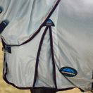 Weatherbeeta ComFiTec Airflow Fly Sheet Detach-A-Neck (Grey/Navy/Burgundy) additional 2
