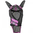 Weatherbeeta Comfitec Deluxe Durable Mesh Mask With Ears &amp; Nose (Black/Purple) additional 2
