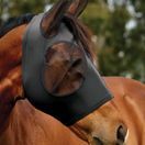 Weatherbeeta ComFiTec Deluxe Stretch Fly Mask With Ears (Black/Black) additional 3