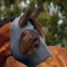 Weatherbeeta ComFiTec Deluxe Stretch Fly Mask With Ears (Charcoal/Black) additional 3