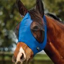 Weatherbeeta ComFiTec Deluxe Stretch Fly Mask With Ears (Cobalt/Black) additional 1
