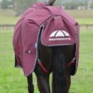 Weatherbeeta Comfitec Essential Standard Neck Turnout 220g (Navy/Burgundy) additional 7