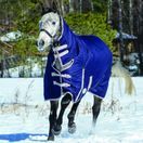 Weatherbeeta Comfitec Essential Turnout Rug Combo Neck 360g Heavyweight Turnout (Navy/Silver/Red) additional 1