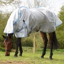 Weatherbeeta Comfitec Hexi Shield Combo Neck (Silver/Teal Blue) additional 2