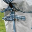 Weatherbeeta Comfitec Hexi Shield Combo Neck (Silver/Teal Blue) additional 3