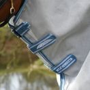 Weatherbeeta Comfitec Hexi Shield Combo Neck (Silver/Teal Blue) additional 4