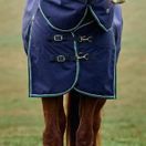 Weatherbeeta Comfitec Plus Dynamic Detach-a-Neck Turnout 100g (Navy/Forest Green) additional 3
