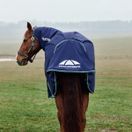 Weatherbeeta Comfitec Plus Dynamic Detach-a-Neck Turnout 100g (Navy/Forest Green) additional 5