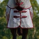 Weatherbeeta ComFiTec Ripshield Fly Sheet Detach-A-Neck (White/Burgundy) additional 5