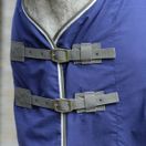 Weatherbeeta Cotton Show Sheet With Surcingles II - Standard Neck (Dark Blue/Grey/White) additional 7