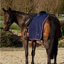 Weatherbeeta Essential Fleece Lined Quarter Sheet (Navy/Burgundy) additional 1