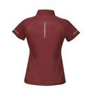 Weatherbeeta Ladies Victoria Premium Short Sleeve Top (Maroon) additional 2