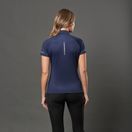 Weatherbeeta Ladies Victoria Premium Short Sleeve Top (Navy) additional 5