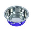 Weatherbeeta Non-Slip Stainless Steel Silicone Bone Pet Bowl (Blue) additional 5