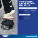 Weatherbeeta Pure Wool Trim Bell Boots (Black) additional 3
