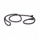Weatherbeeta Rope Leather Slip Dog Lead (Navy/Brown) additional 1