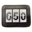 Woof Wear 3 Digit Bridle Number Holder (Black) additional 1