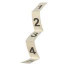 Woof Wear 3 Digit Bridle Number Holder (White) additional 3