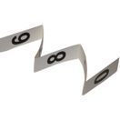 Woof Wear 3 Digit Dressage Saddle Pad Number Holder (White) additional 3