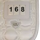 Woof Wear 3 Digit Dressage Saddle Pad Number Holder (White) additional 4