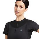 Ariat Women's Ascent Crew Short Sleeve Baselayer (Black) additional 4