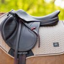 Woof Wear Herringbone Close Contact Saddle Pad (Caramel) additional 3