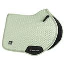 Woof Wear Herringbone Close Contact Saddle Pad (Sage Green) additional 1