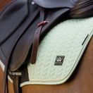 Woof Wear Herringbone Close Contact Saddle Pad (Sage Green) additional 4