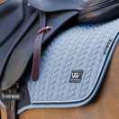 Woof Wear Herringbone Close Contact Saddle Pad (Steel Blue) additional 4