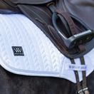 Woof Wear Herringbone Close Contact Saddle Pad (White) additional 5
