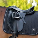 Woof Wear Herringbone Dressage Saddle Pad (Black) additional 3
