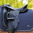 Woof Wear Herringbone Dressage Saddle Pad (Navy) additional 4