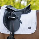 Woof Wear Herringbone Dressage Saddle Pad (White) additional 3
