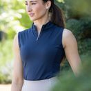 Woof Wear Ladies Sleeveless Tech Riding Shirt (Navy) additional 4