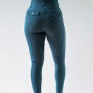 Woof Wear Ladies Vision Riding Tights - Full Seat (Petrol) additional 6