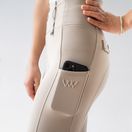 Woof Wear Ladies Vision Riding Tights - Full Seat (Stone) additional 3