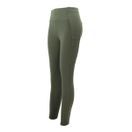 Woof Wear Ladies Winter Riding Tights - Full Seat (Olive) additional 1