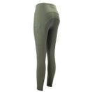 Woof Wear Ladies Winter Riding Tights - Full Seat (Olive) additional 2