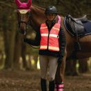 Woof Wear LED Hi Vis Riding Vest (Hi Vis Pink) additional 4