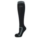 Woof Wear Long Bamboo Tech Riding Sock (Black/Grey) additional 1