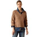 Ariat Women's Blaydon Sweater (Woodsmoke Heather) additional 1