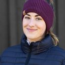 Woof Wear Ribbed Headband (Plum) additional 2