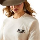 Ariat Women's Bull Horns T-Shirt (Natural) additional 5