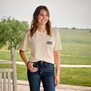 Ariat Women's Bull Horns T-Shirt (Natural) additional 6