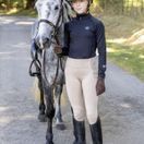 Woof Wear Young Rider Long Sleeve Tech Riding Shirt (Black) additional 2