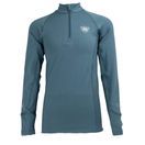 Woof Wear Young Rider Long Sleeve Tech Riding Shirt (Mineral Blue) additional 1