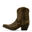 Ariat Women's Chandler X Toe Western Boot (Soft Olive Suede) additional 2