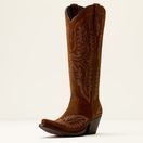 Ariat Womens Casanova X Toe (Oiled Tan Suede) additional 1